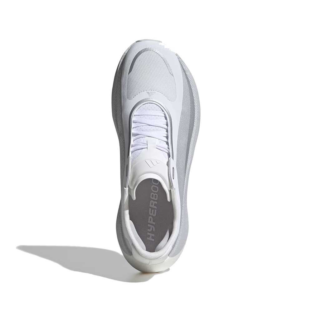Men's Hyperboost Edge Running Shoe - Footwear White/Light Solid Grey/Silver Metallic - Regular (D)
