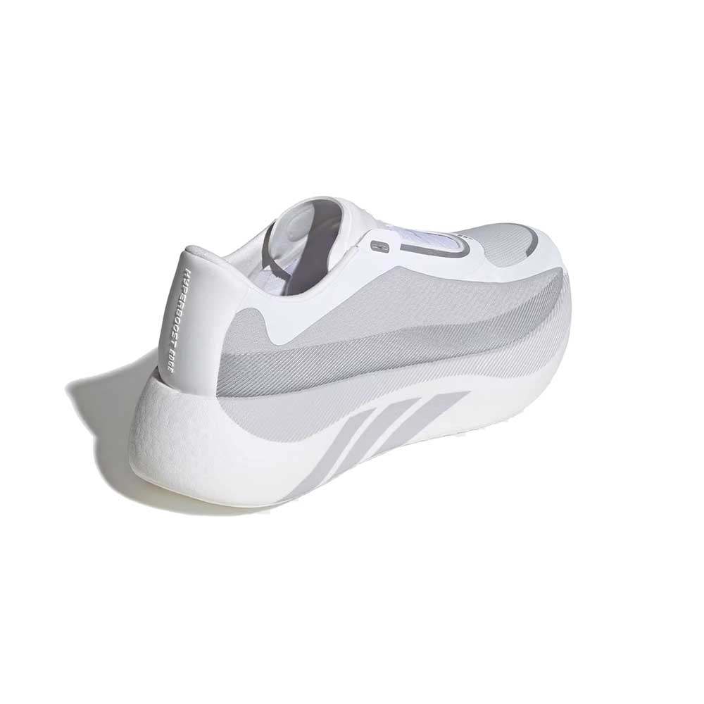 Men's Hyperboost Edge Running Shoe - Footwear White/Light Solid Grey/Silver Metallic - Regular (D)