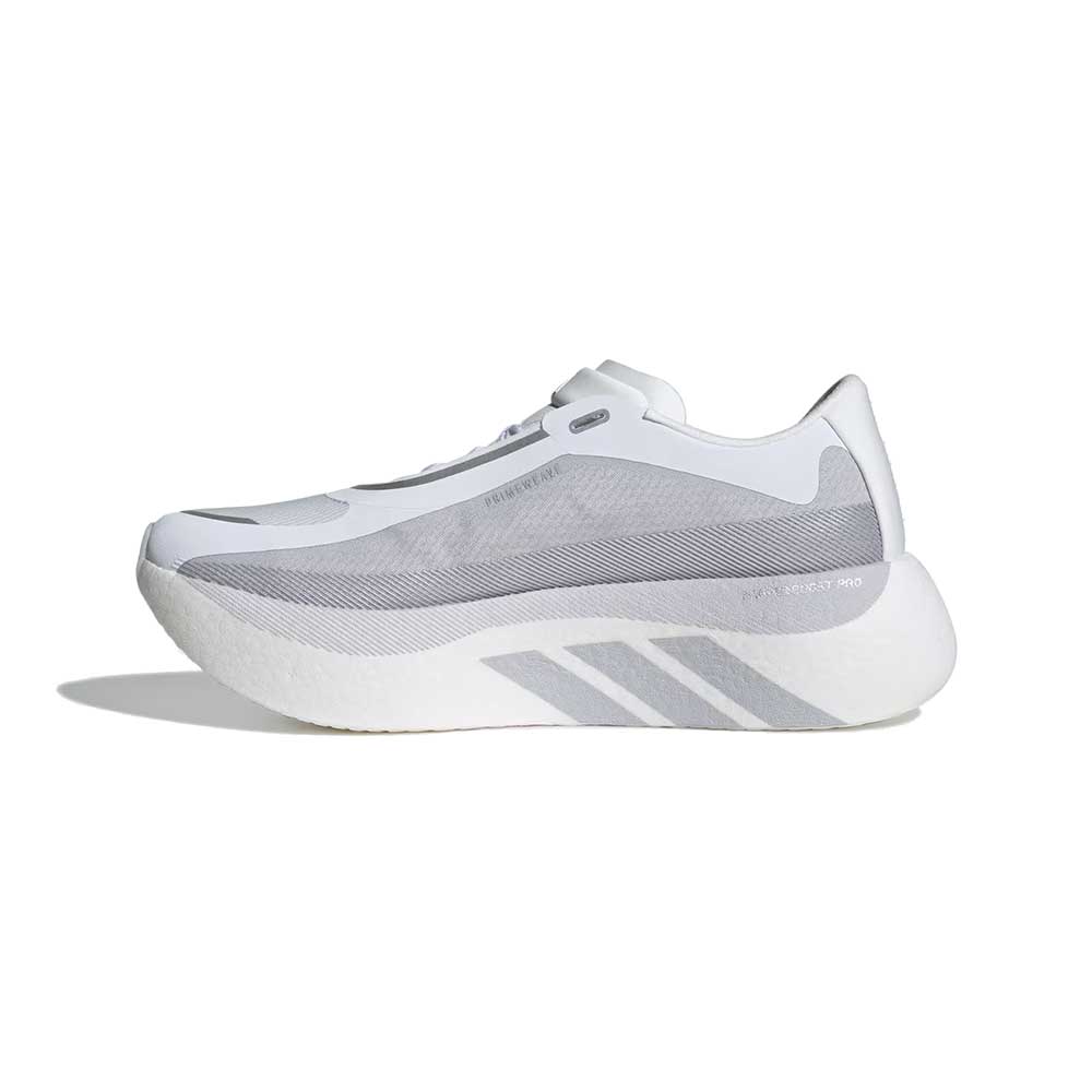 Men's Hyperboost Edge Running Shoe - Footwear White/Light Solid Grey/Silver Metallic - Regular (D)