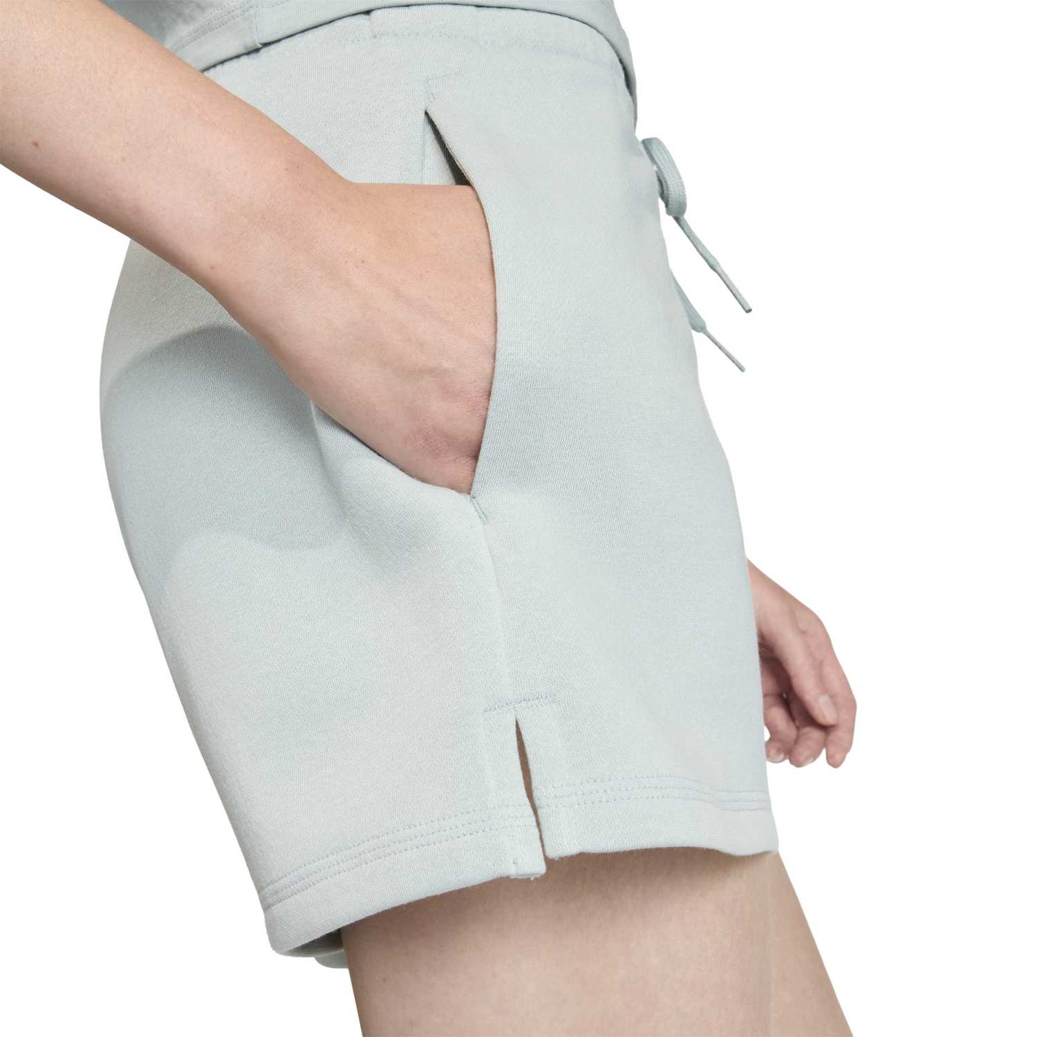 Essentials 3 Stripes Cotton Shorts - Womens