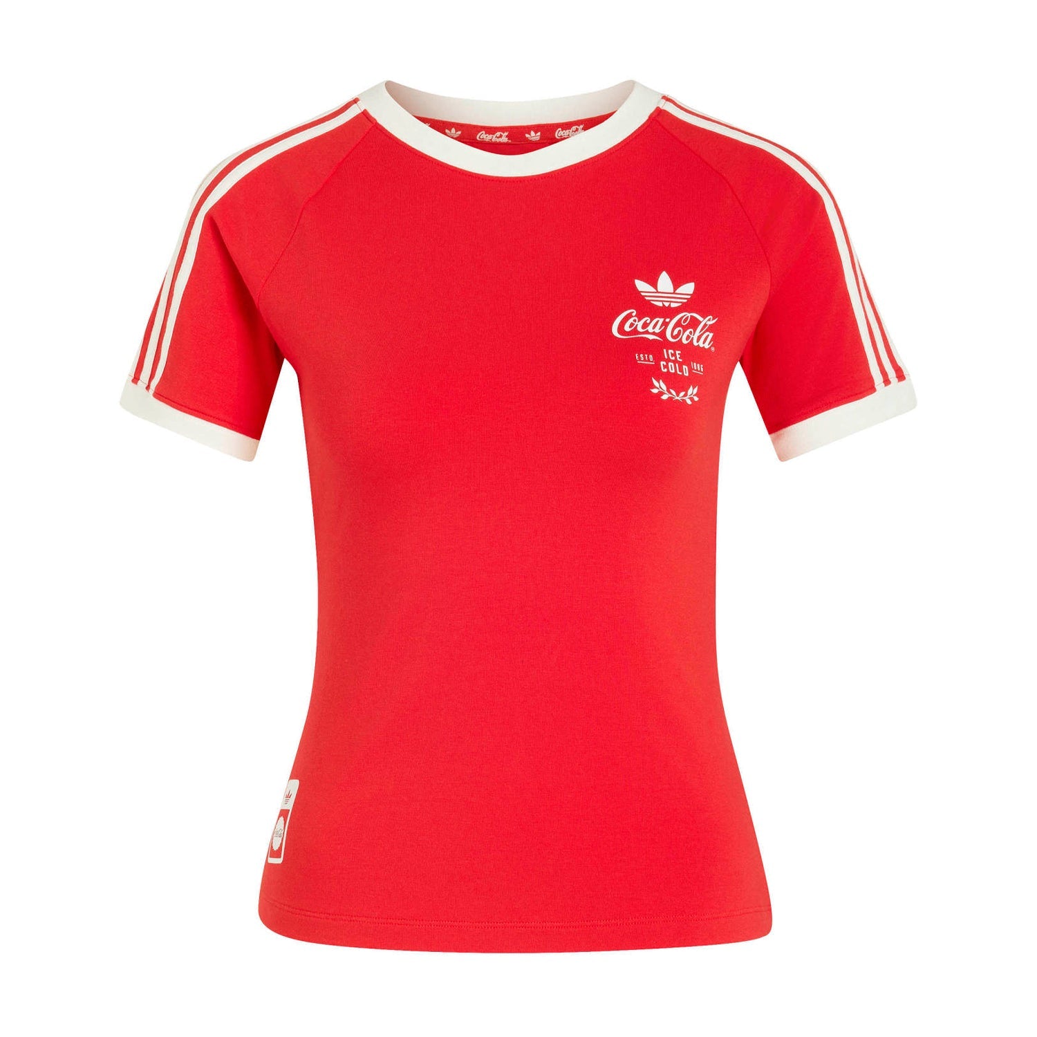 Coca Cola 3-Stripe Graphic Tee - Womens