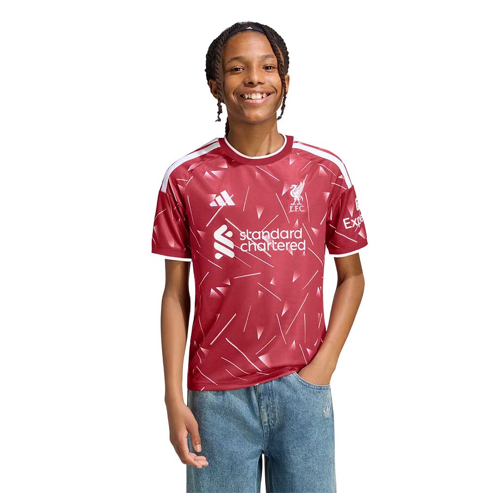 Youth LFC Home Replica Jersey - Active Maroon