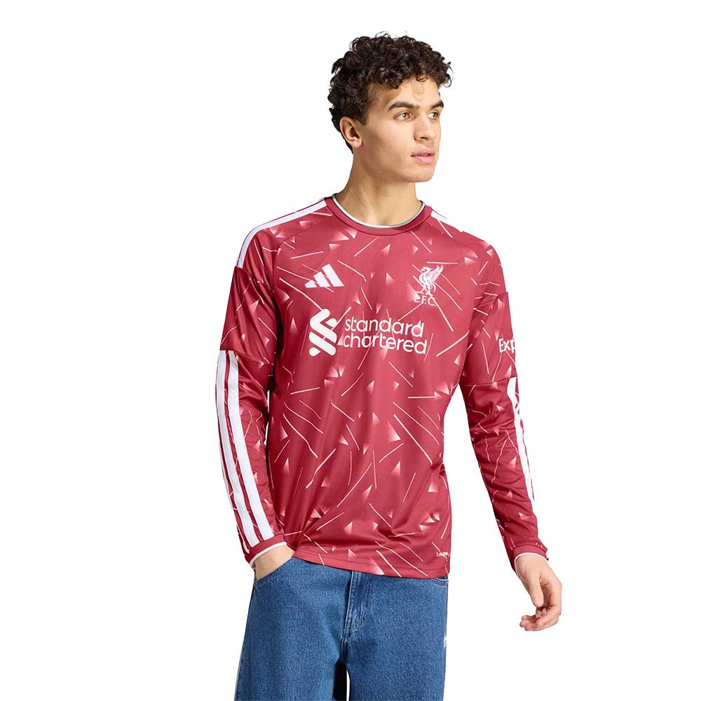 LFC Home LS Replica Jersey - Active Maroon