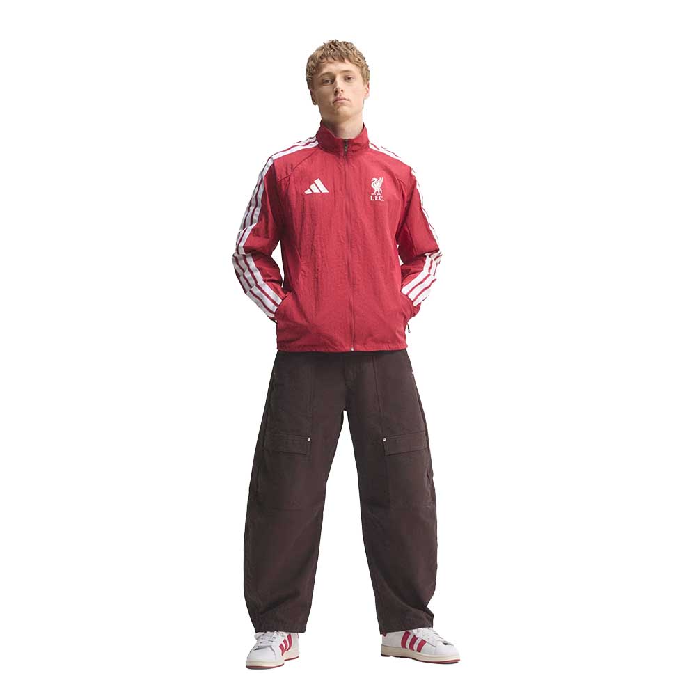 Men's LFC Home Anthem Jacket - Active Maroon