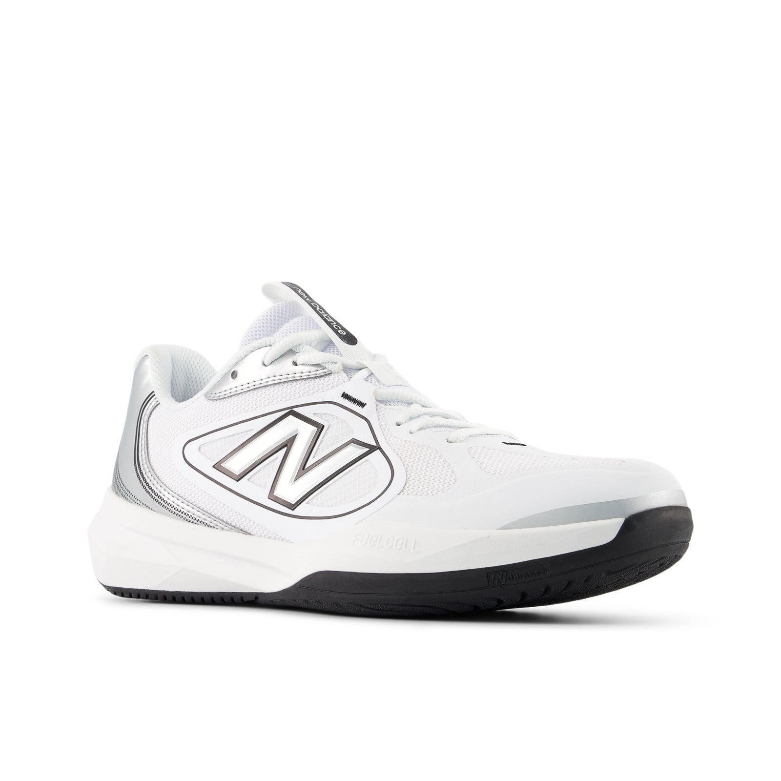 Men’s FuelCell 796 v5 Pickleball (56Y - White/Black/Silver Metallic)