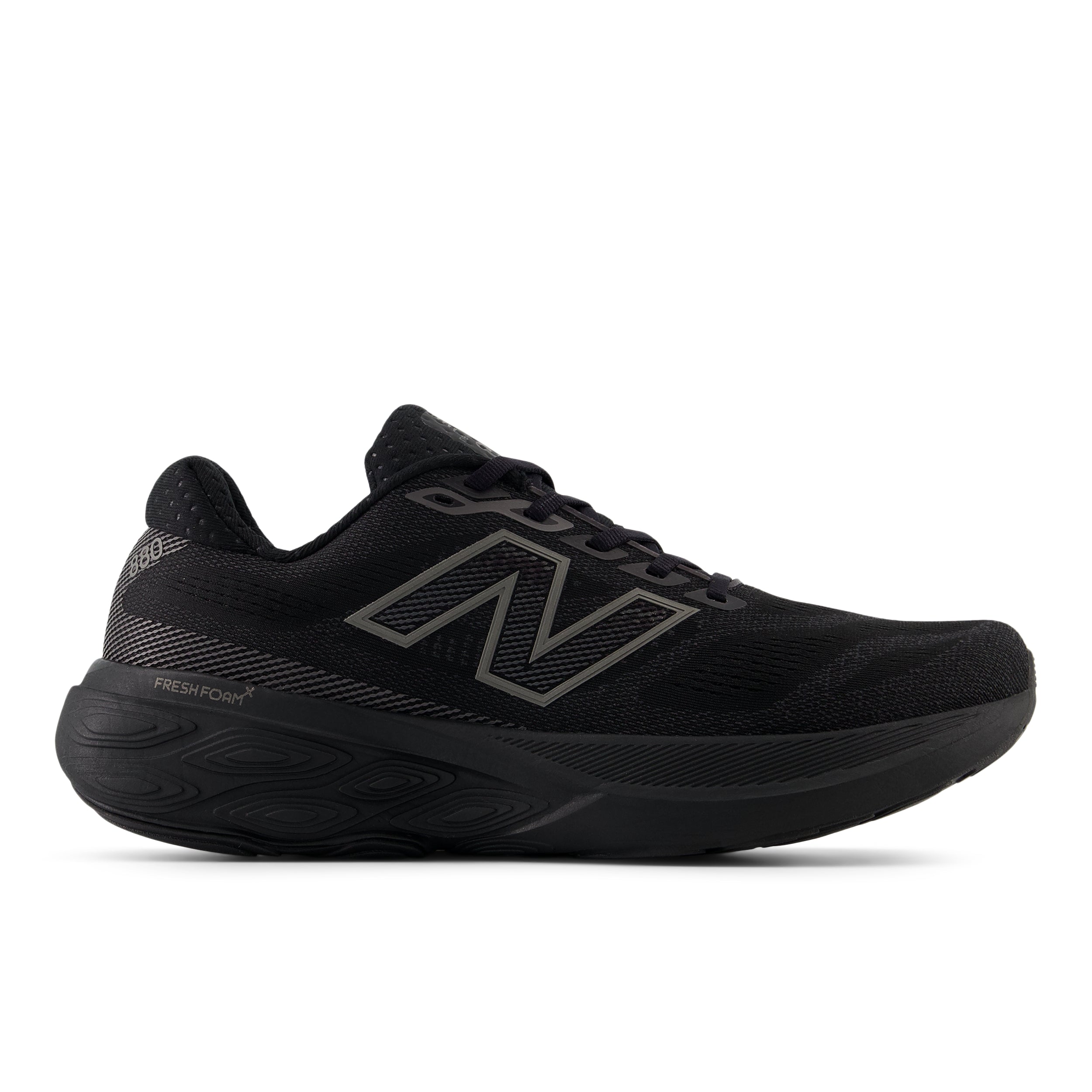 Men's Fresh Foam X 880v15 (K - Black/Black/Metallic)