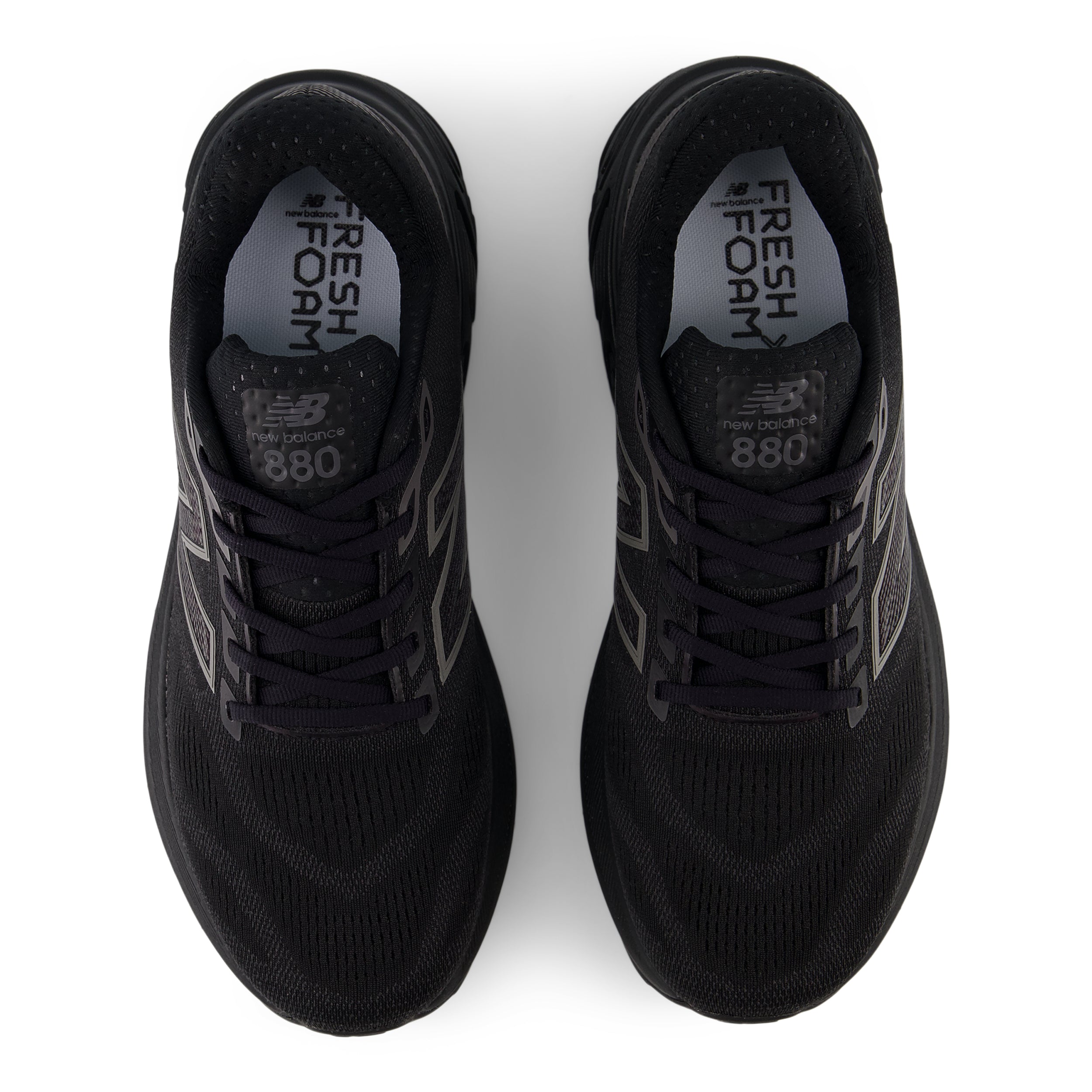 Men's Fresh Foam X 880v15 (K - Black/Black/Metallic)