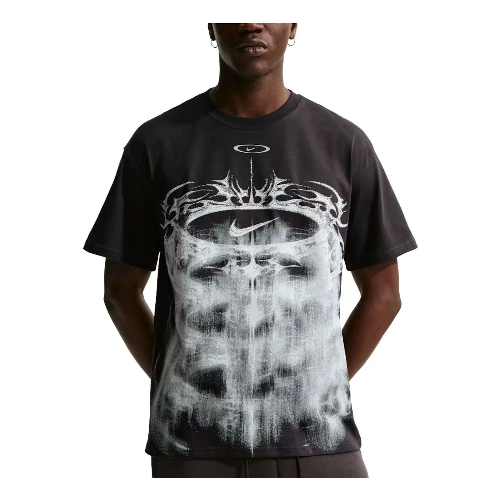 Men's Nike Sportswear Max90 T-Shirt- Off Noir