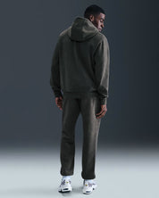 Men's Nike Sportswear Club Washed Fleece Hoodie Anthracite/Anthracite IQ1219-060