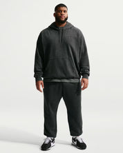 Men's Nike Sportswear Club Washed Fleece Hoodie Anthracite/Anthracite IQ1219-060