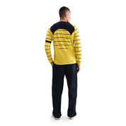 Men's  Nike Total 90 Dri-FIT Long-Sleeve Soccer Top - Tour Yellow/Black/Sport Red