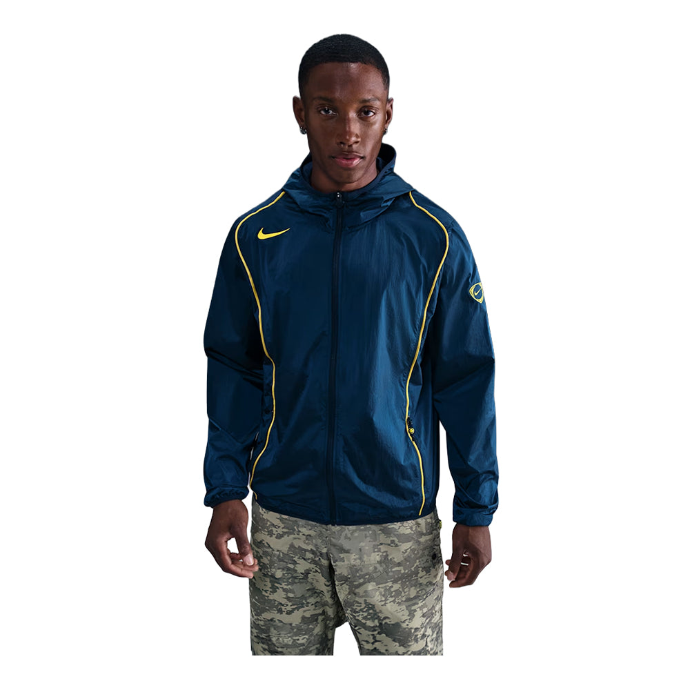 Men's Nike Total 90 Repel Soccer Full-Zip Jacket - Midnight Navy & Game Royal