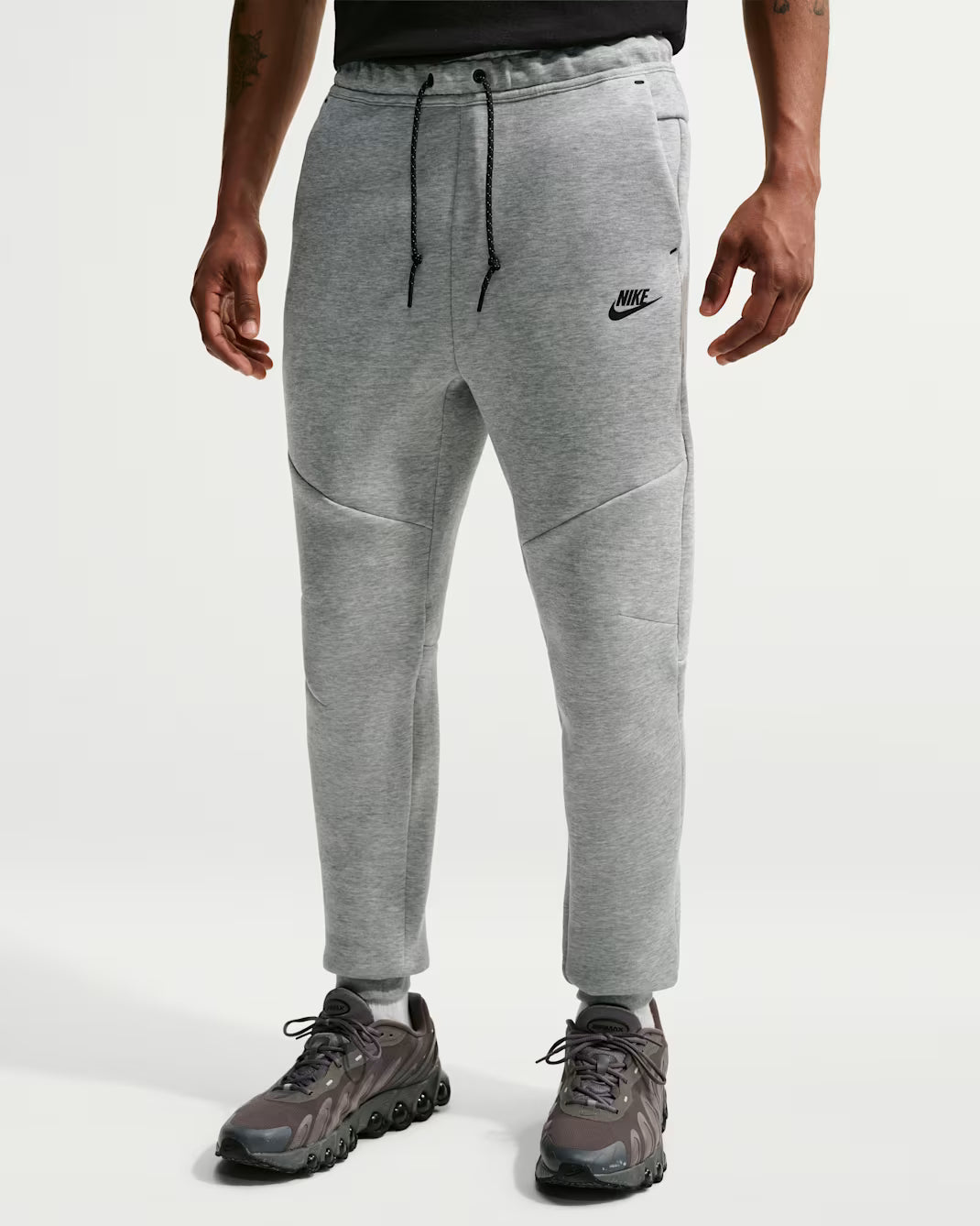 Men's Nike Tech Fleece Joggers Dark Grey Heather/Black HV0959-063