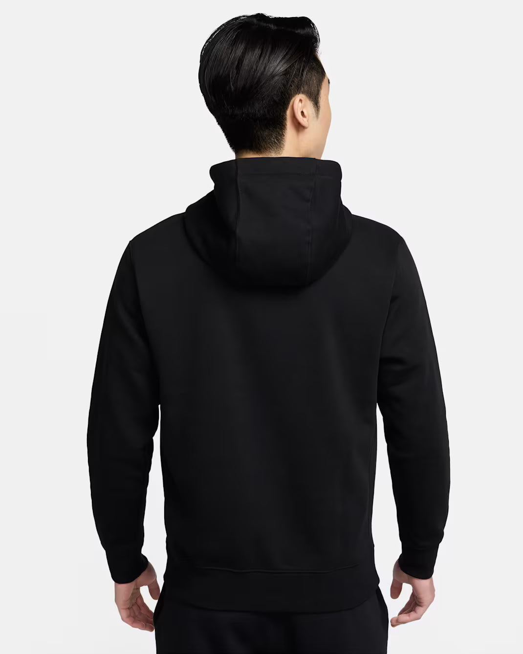 Men's Nike Sportswear Club Fleece Hoodie Black/Black/White BV2654-010