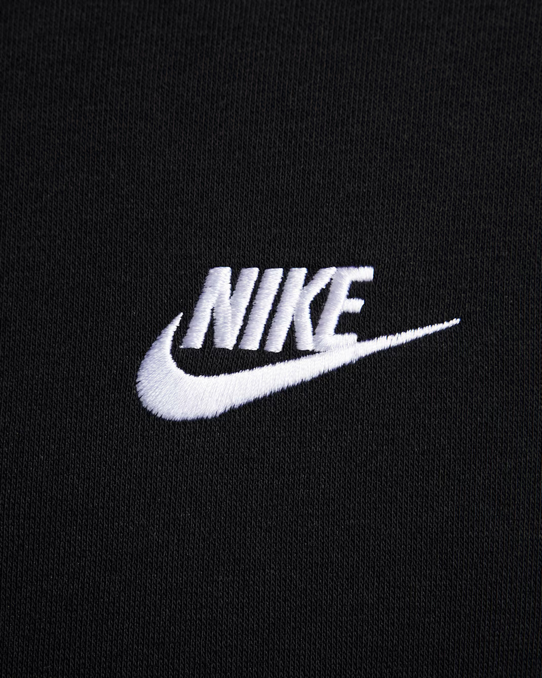 Men's Nike Sportswear Club Fleece Hoodie Black/Black/White BV2654-010