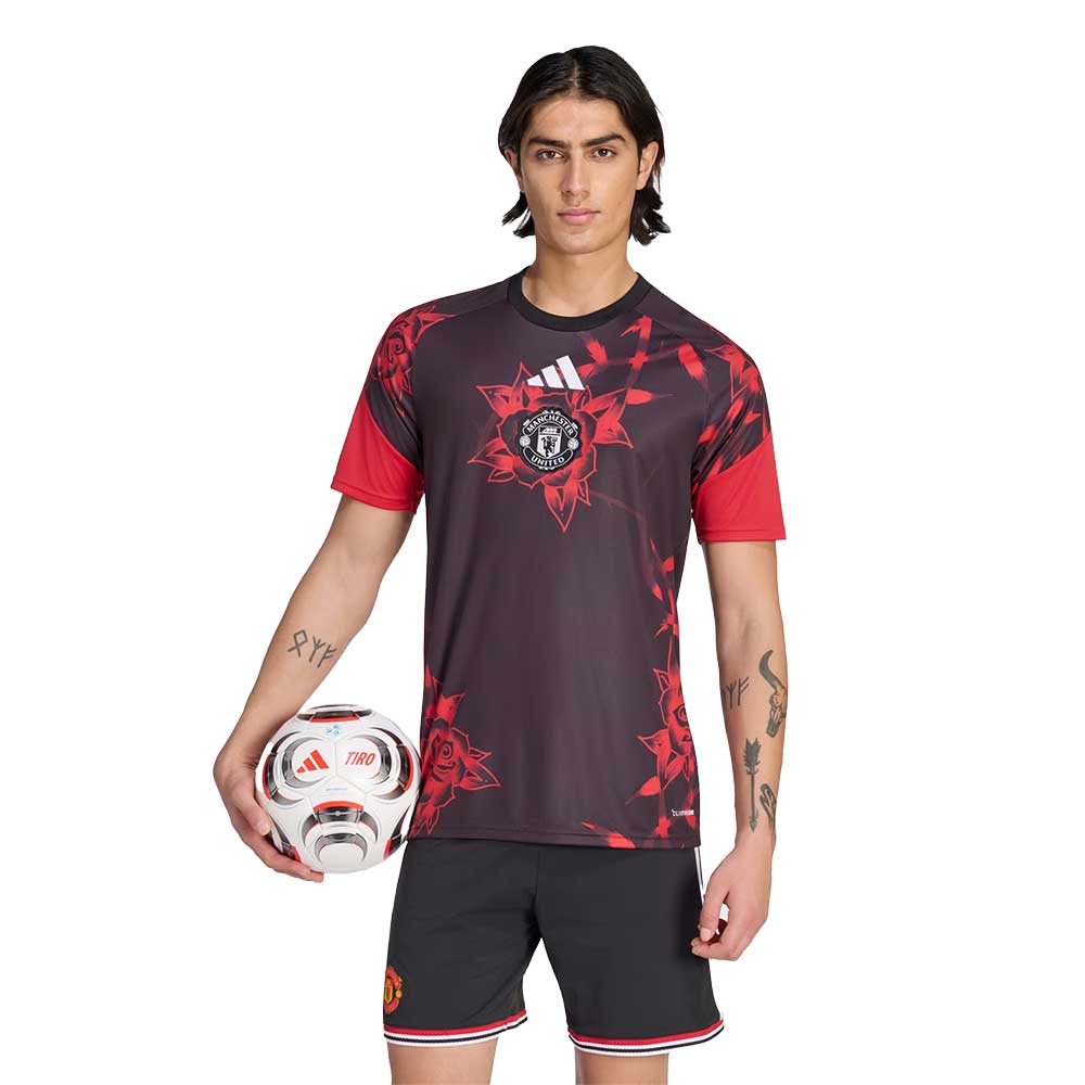 MUFC Home Pre Match Jersey - MUFC Red/Black