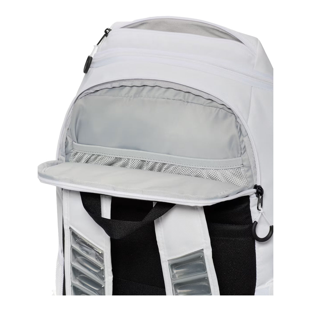 Nike Varsity Elite Backpack - White/Black & Metallic Gold