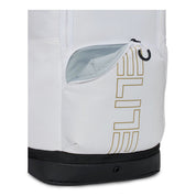 Nike Varsity Elite Backpack - White/Black & Metallic Gold