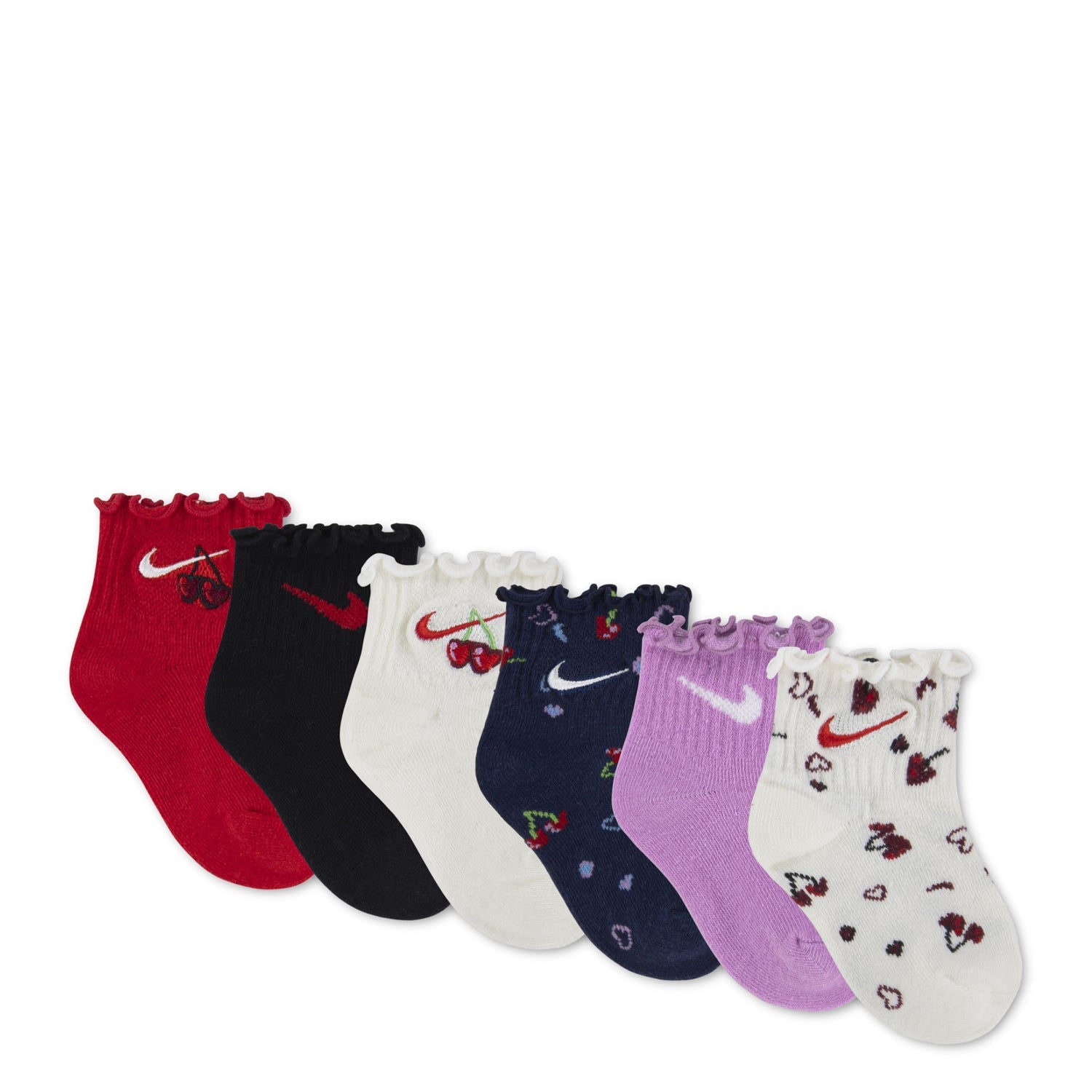 6 Pack Infant Lettuce Sock