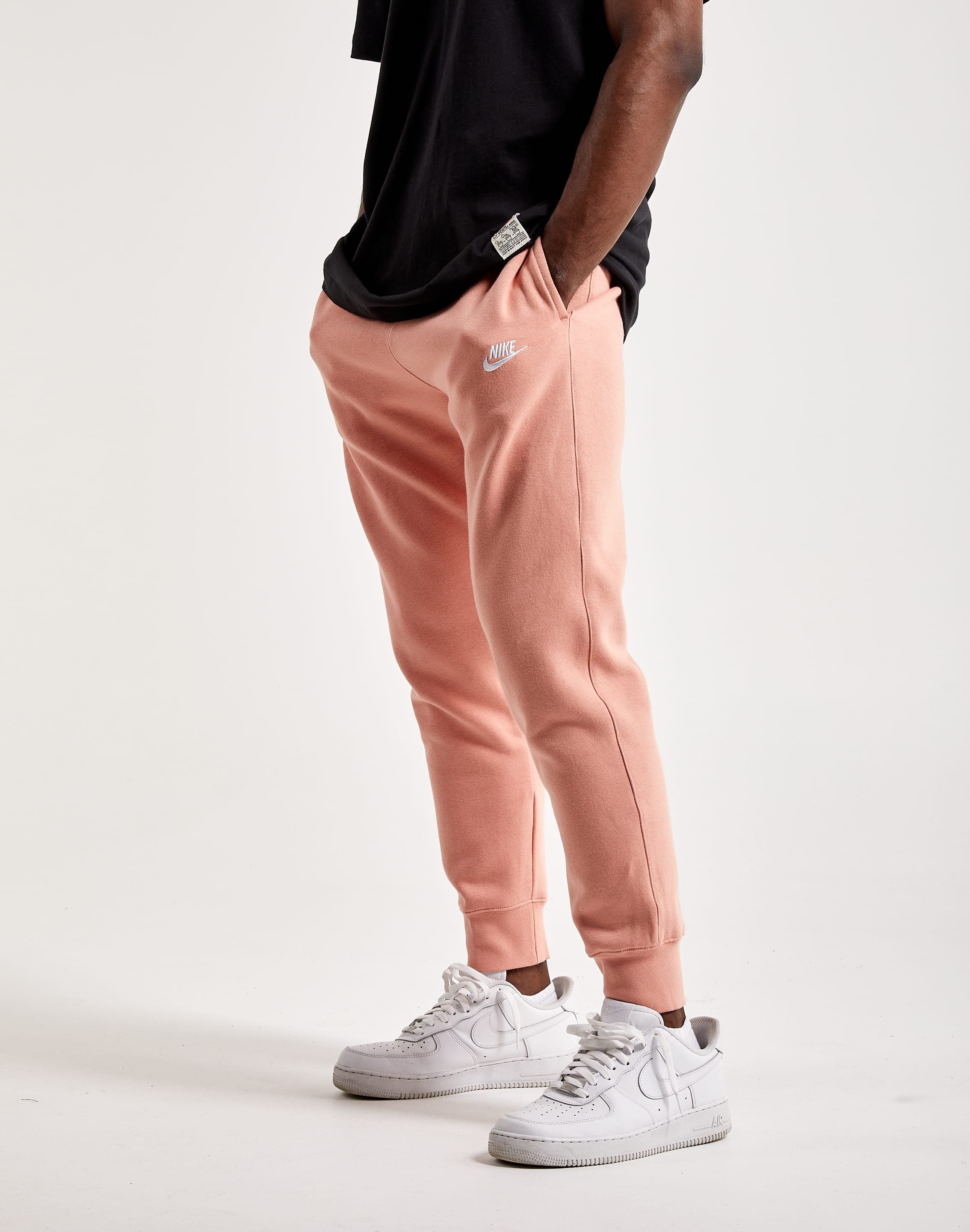 Men's Nike Sportswear Club Fleece Joggers Pink BV2671-824