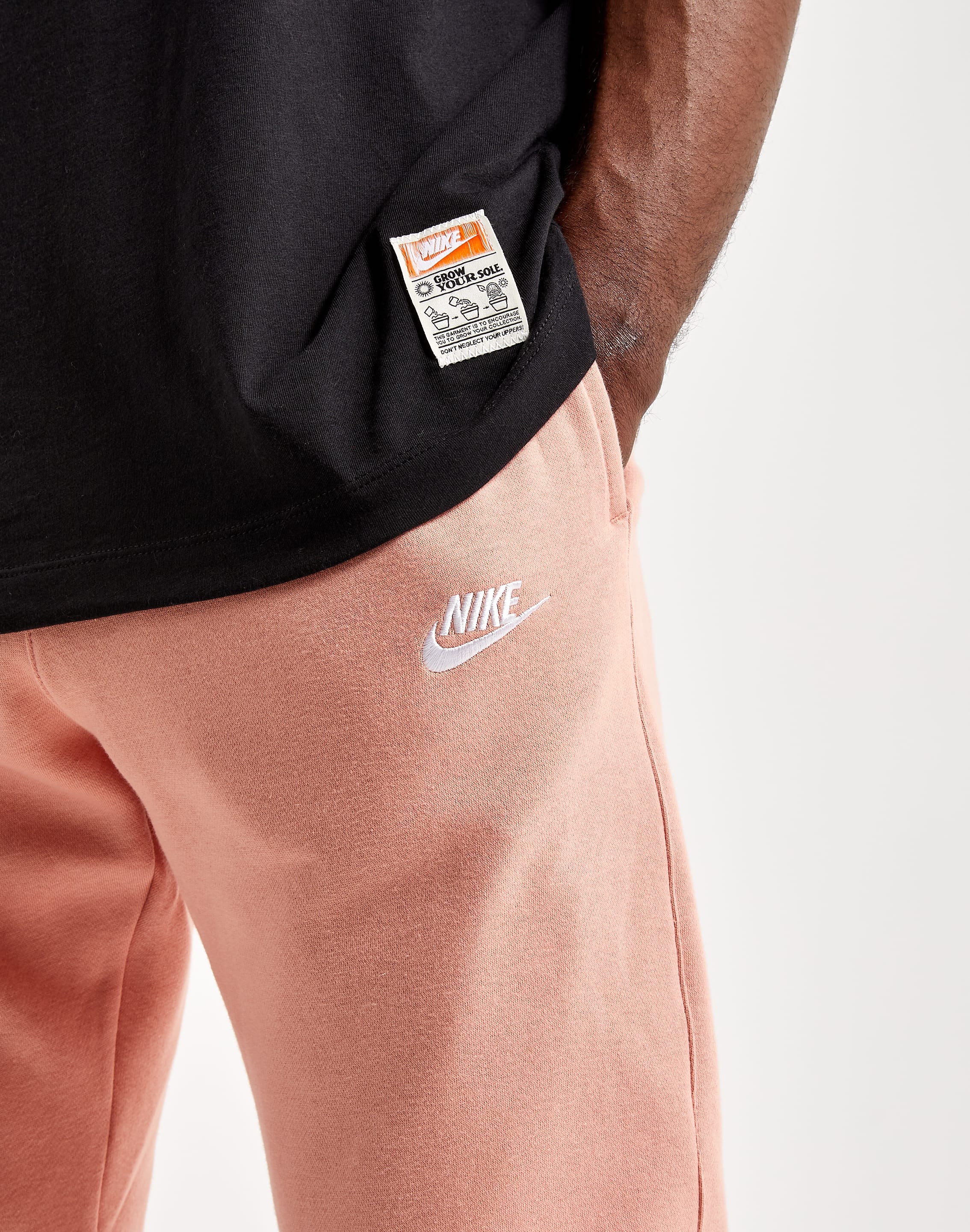 Men's Nike Sportswear Club Fleece Joggers Pink BV2671-824