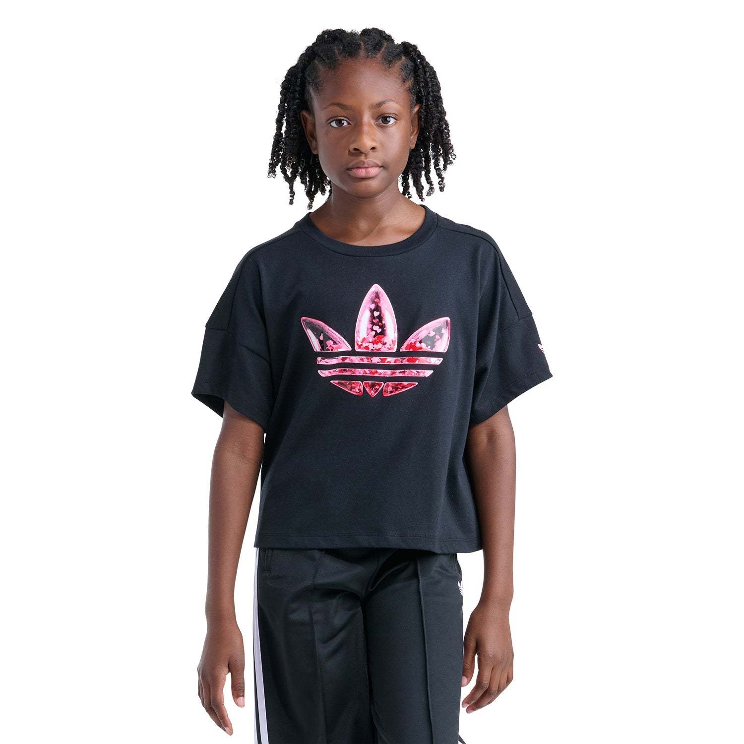 Confetti Trefoil Tee - Youth