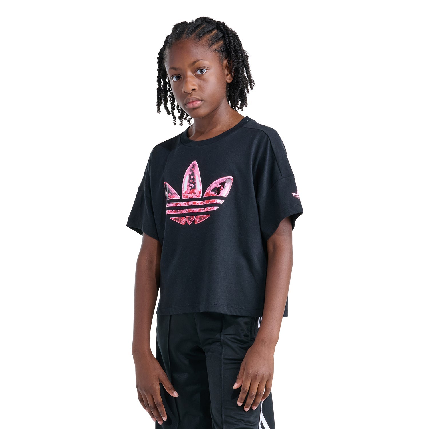 Confetti Trefoil Tee - Youth