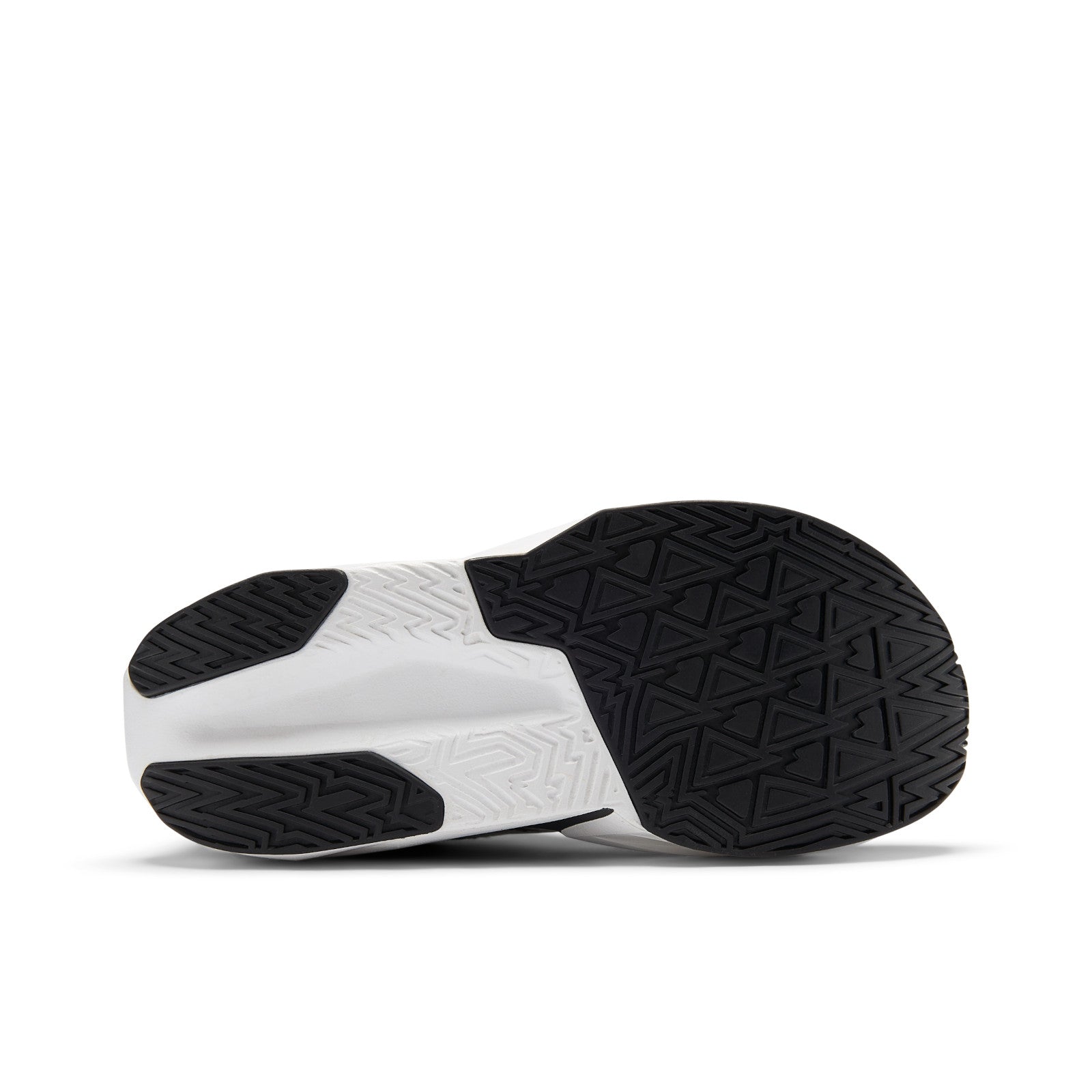 Little Kid's FuelCell Rebel Bungee Lace w/Toggle (8P5 - Black/White)