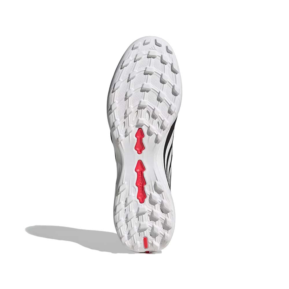 Predator League FT TF Soccer Shoe - Core Black/Ftw White/Lucid Red - Regular (D)