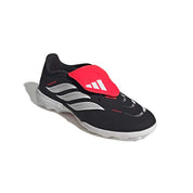 Predator League FT TF Soccer Shoe - Core Black/Ftw White/Lucid Red - Regular (D)