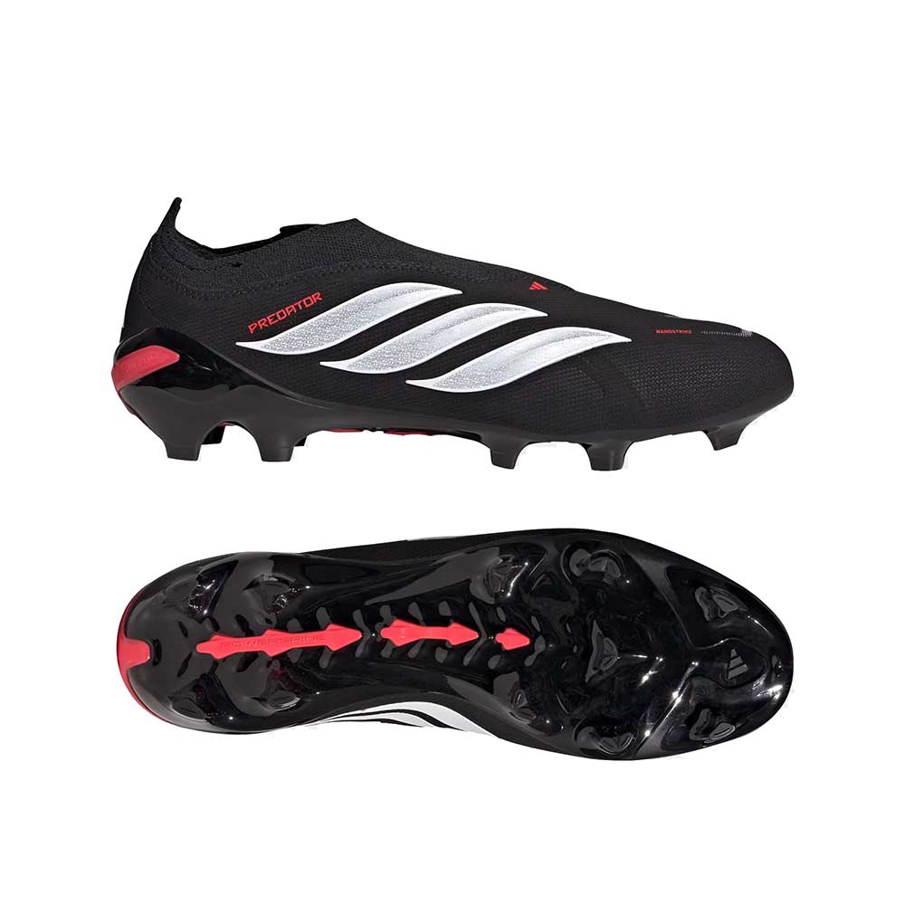 Men's Predator League LL FG Soccer Cleat - Core Black/Ftwr White/Lucid Red - Regular (D)