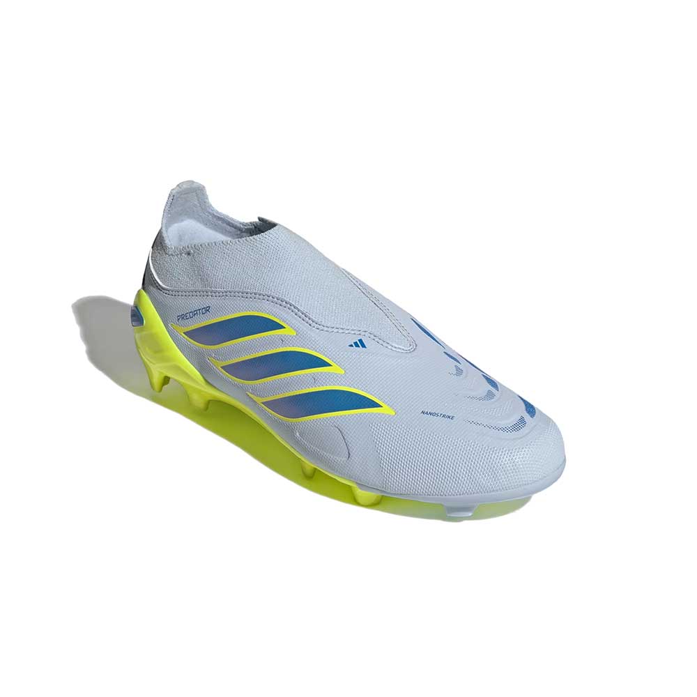 JR Predator League LL FG Soccer Cleat - Crsk/Ray Blue/Tesoye - Regular (D)