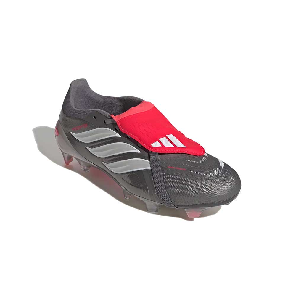 Predator Pro FT FG Soccer Cleat - Iron Mt/Zero Mt/Lucid Red - Regular (D)
