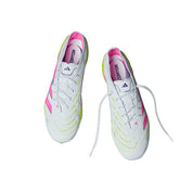 Men'sPredator Elite FG Soccer Cleats - Cloud White/Lucid Pink/Lucid Lemon - Regular (D)