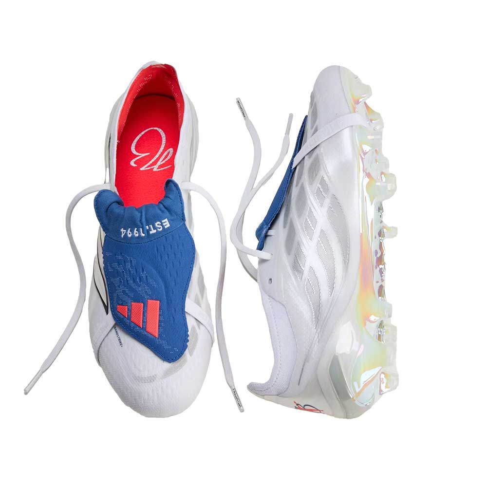 Predator Elite FT FG - Ftwr White/Zero Met/Royal Blue - Regular (D)