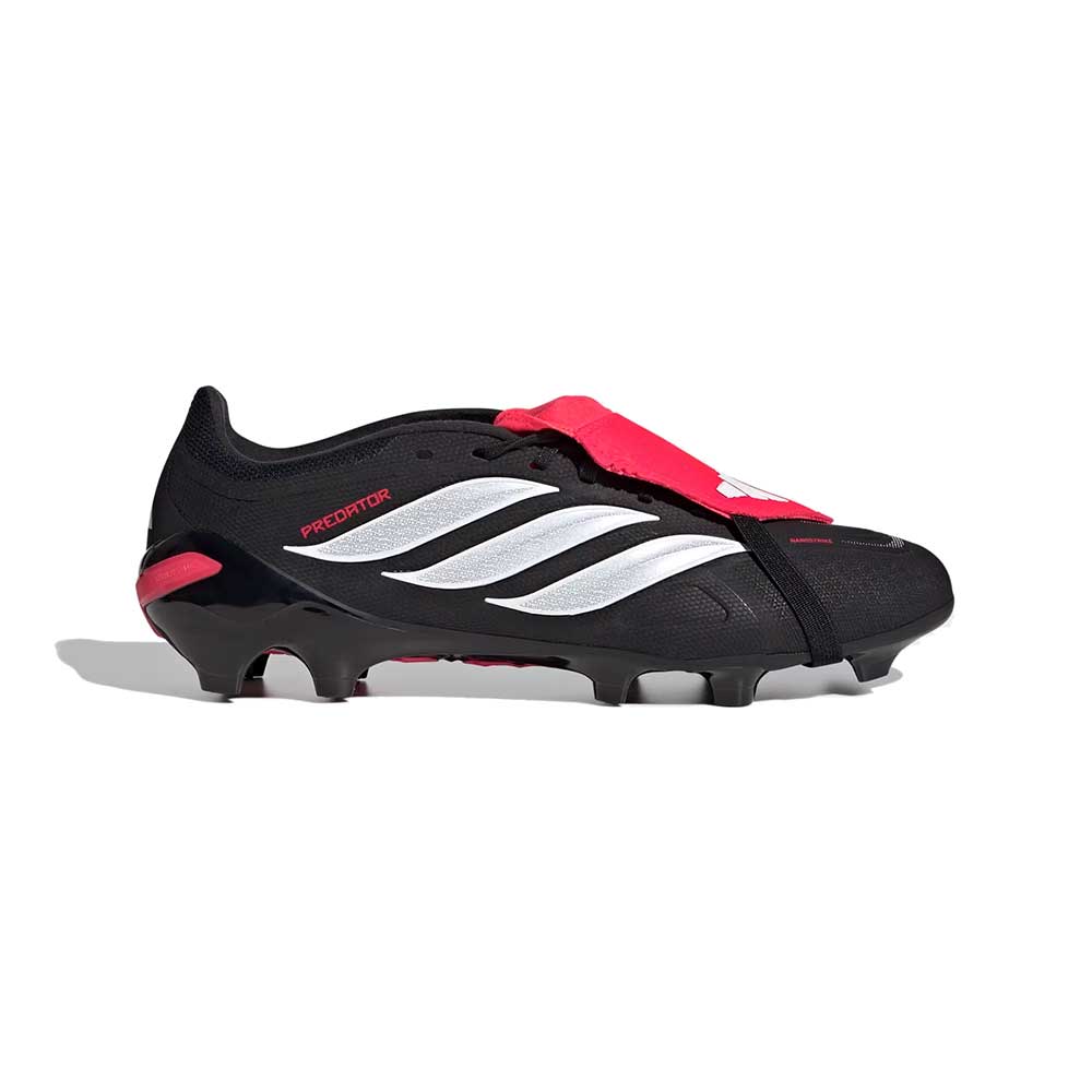 Predator League FT FG Soccer Cleat - Core Black/Ftwr White/Lucid Red - Regular (D)