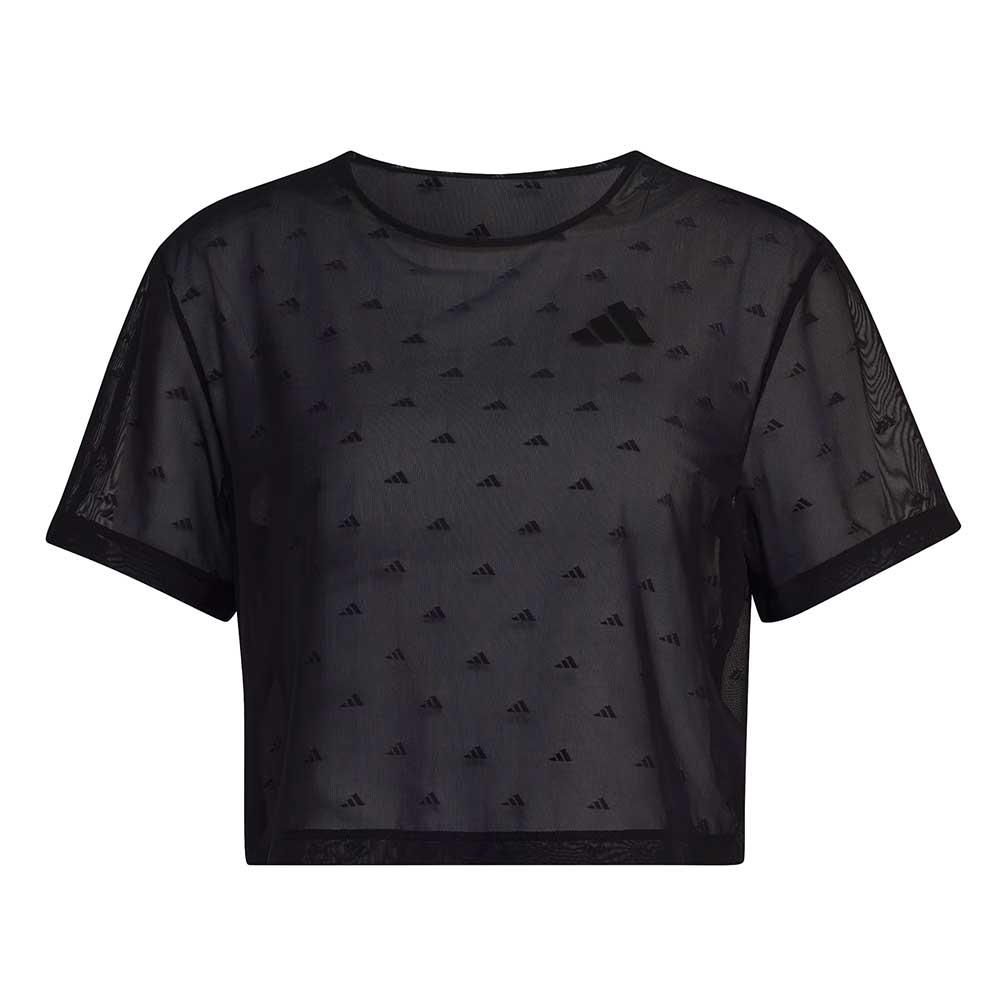 Women's Power Tee Jacquard - Black