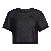 Women's Power Tee Jacquard - Black