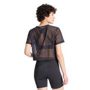 Women's Power Tee Jacquard - Black