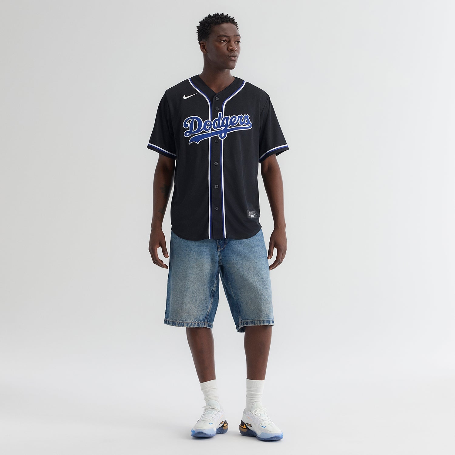 2026 Dodgers Black Replica Jersey - Mens