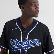 2026 Dodgers Black Replica Jersey - Mens