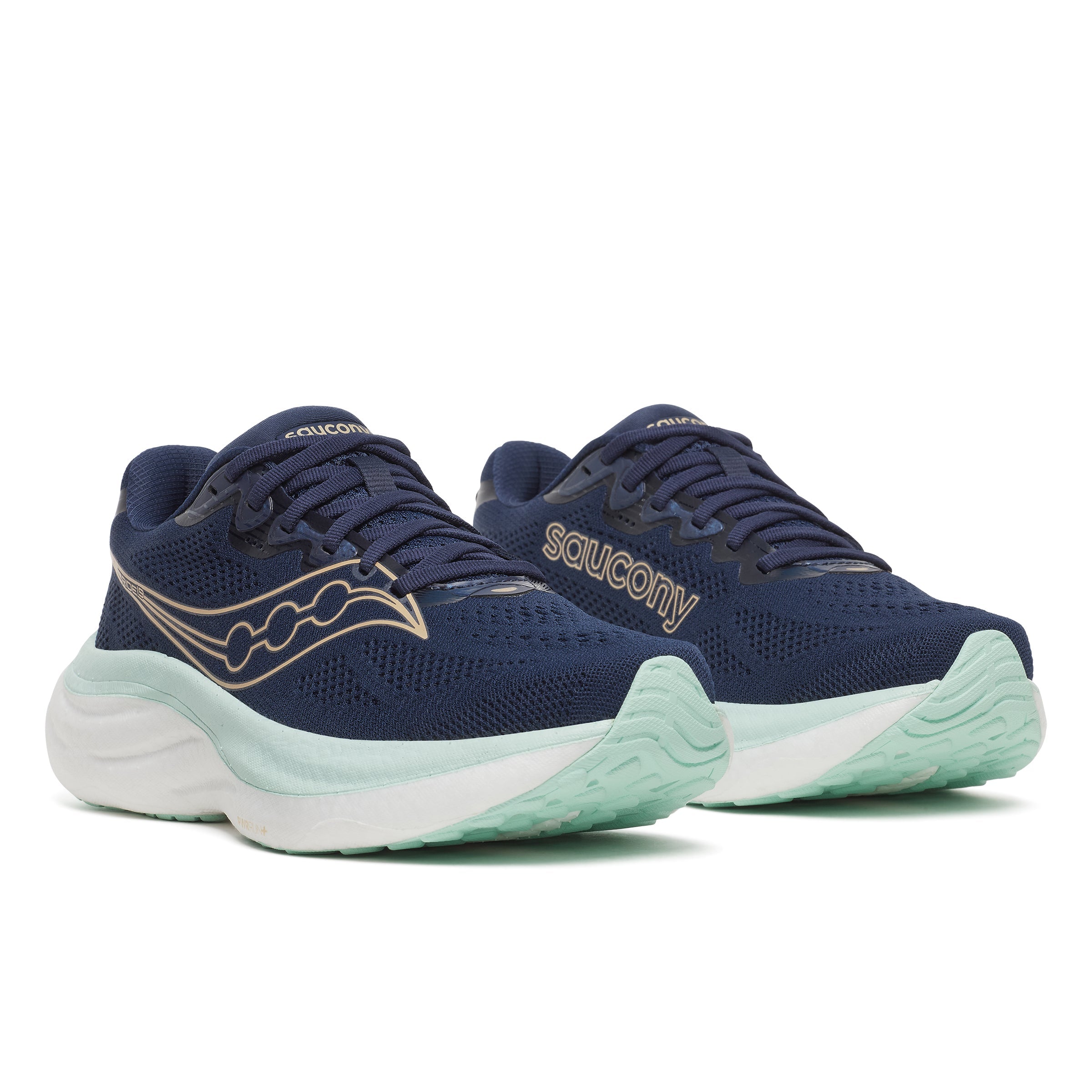Women's Ride 19 WIDE (110 - Navy/Aqua)