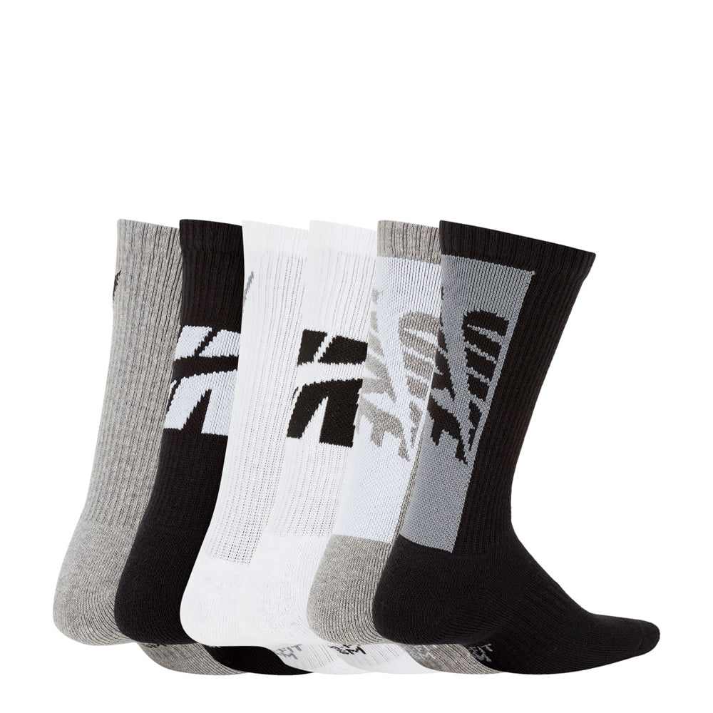 6 Pack Youth Everyday Cushioned Crew