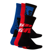 6 Pack Youth Everyday Cushioned Crew Sock