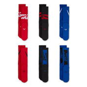 6 Pack Youth Everyday Cushioned Crew Sock