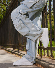 CATCHER WHITE SUEDE