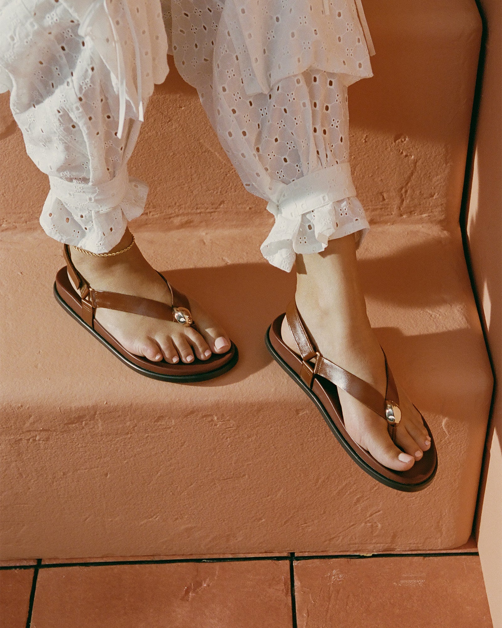 ELVIA BROWN LEATHER