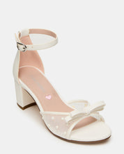 KIDS' ADIA WHITE MESH