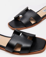 HADYN BLACK LEATHER