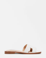 HADYN WHITE LEATHER